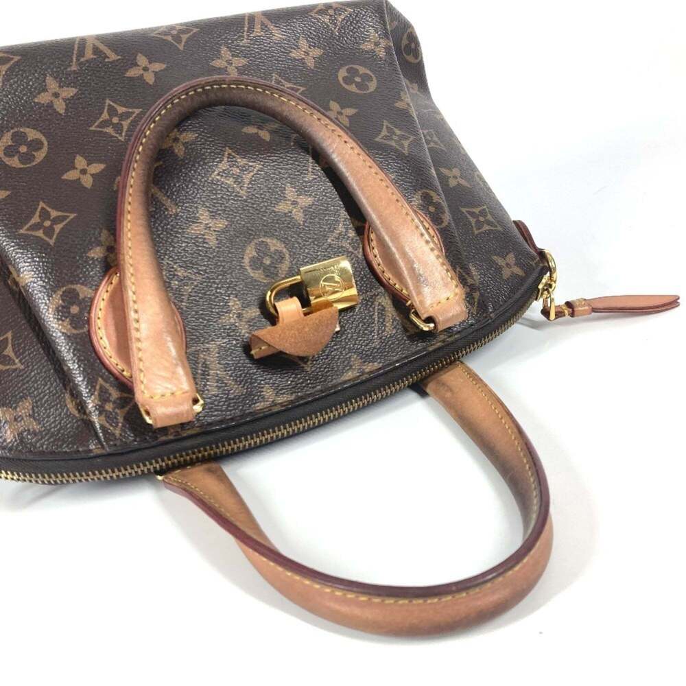 LOUIS VUITTON Brown Monogram Canvas Tote Bag - Picture 6 of 15